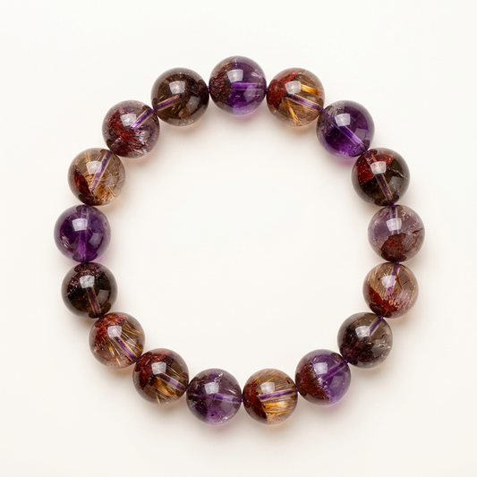 Super Seven Crystal Bracelet — The Sacred Seven Minerals