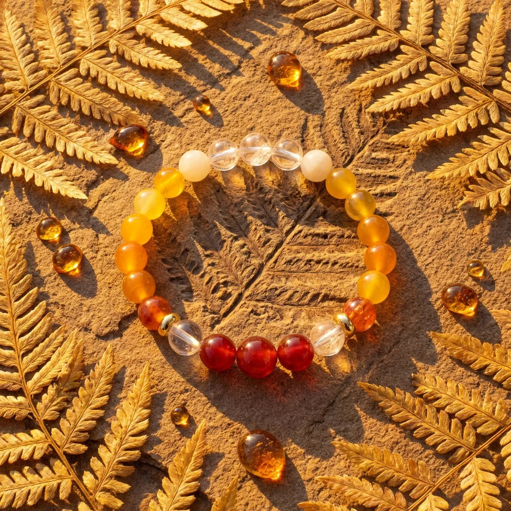 Yellow Agate Bracelet - scene