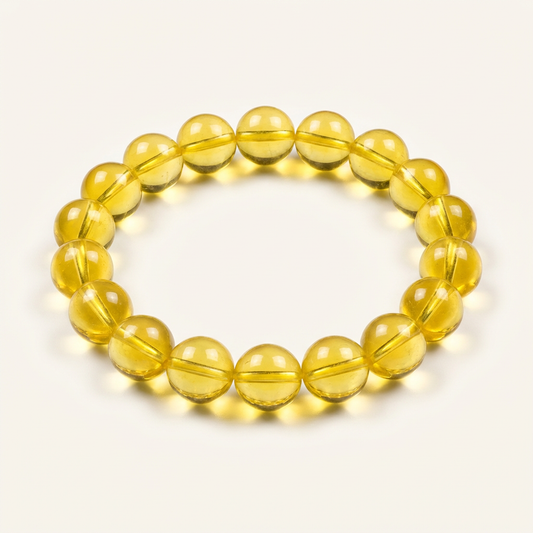 Natural Citrine Bracelet — The Merchant's Stone of Abundance