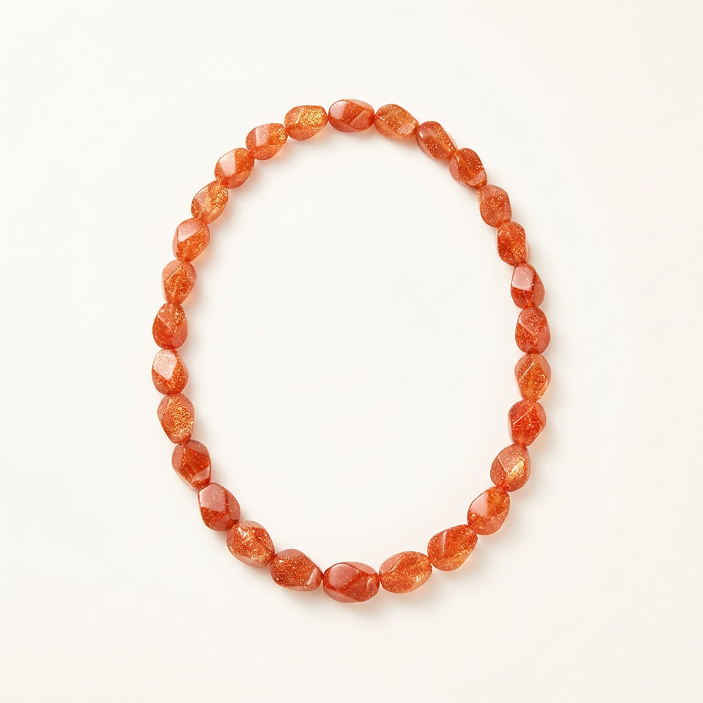 Imperial Gold Sunstone Necklace — The Crown of Fire